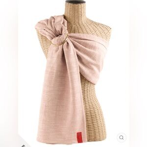 Sakura bloom 100% linen ring sling! Still online for $220